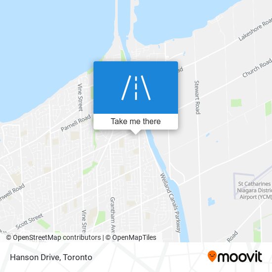 Hanson Drive map