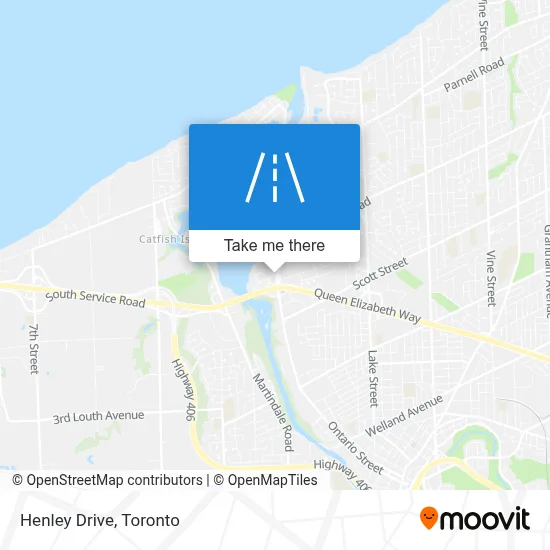 Henley Drive map