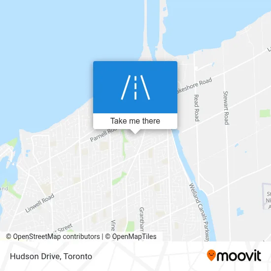 Hudson Drive map