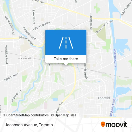 Jacobson Avenue map