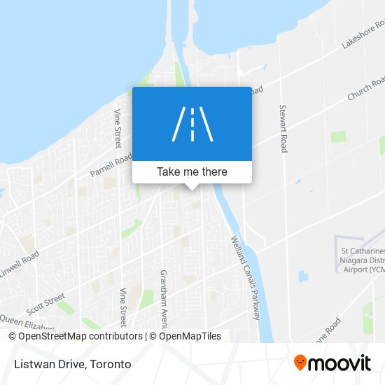 Listwan Drive map