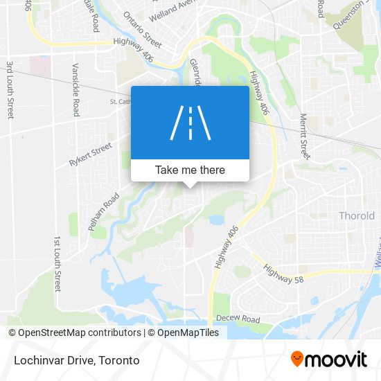 Lochinvar Drive map