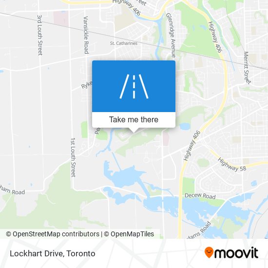 Lockhart Drive map