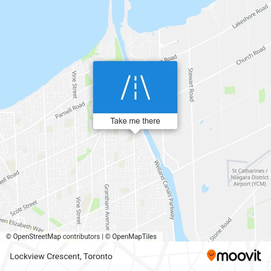 Lockview Crescent map