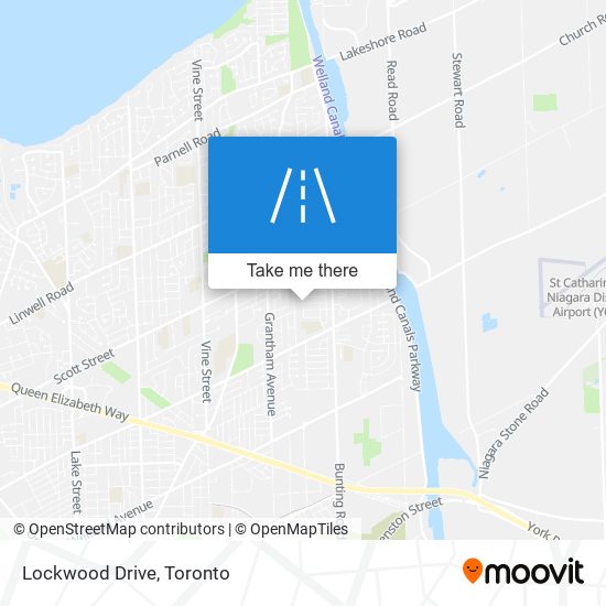 Lockwood Drive map