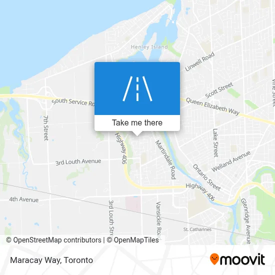 Maracay Way map
