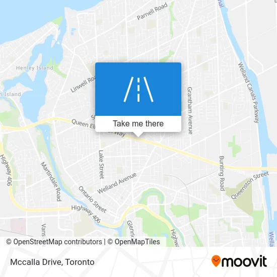 Mccalla Drive map