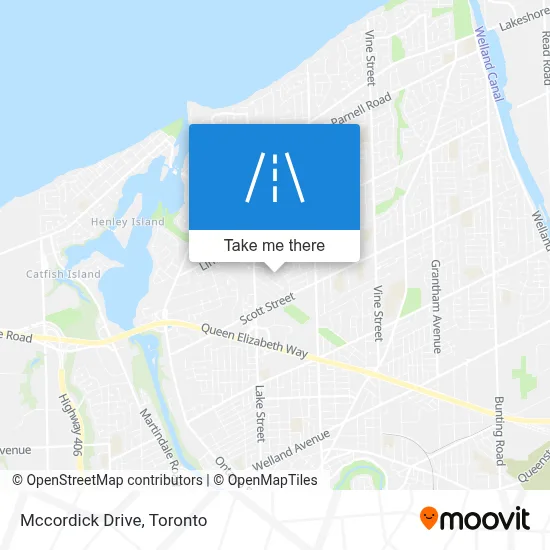 Mccordick Drive map