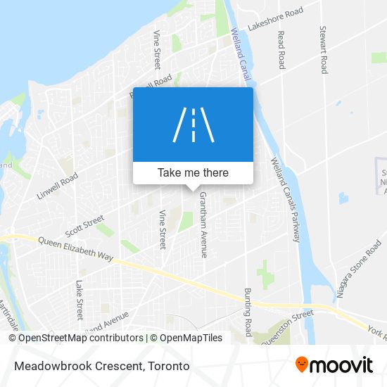 Meadowbrook Crescent map