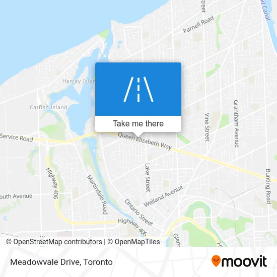 Meadowvale Drive map