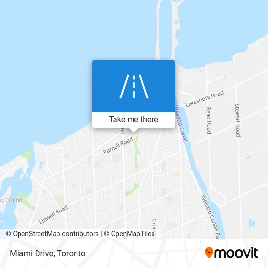 Miami Drive map