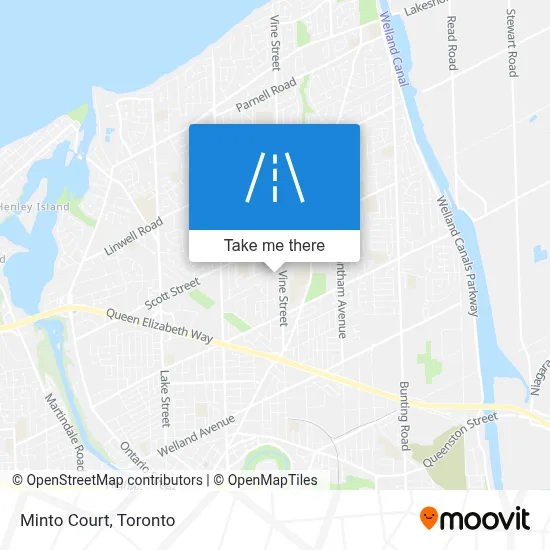 Minto Court map