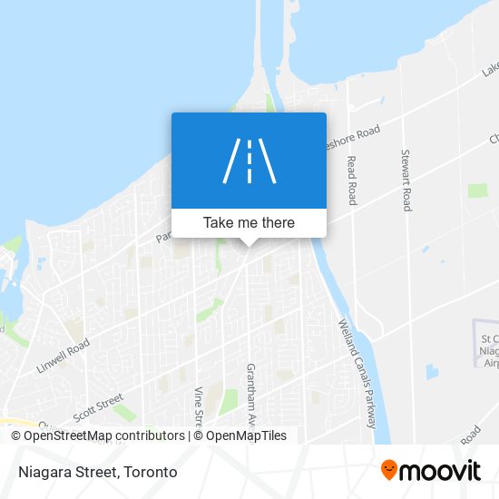 Niagara Street map