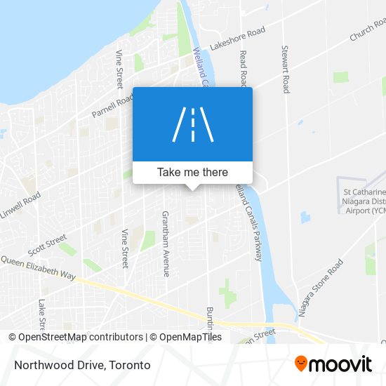 Northwood Drive map