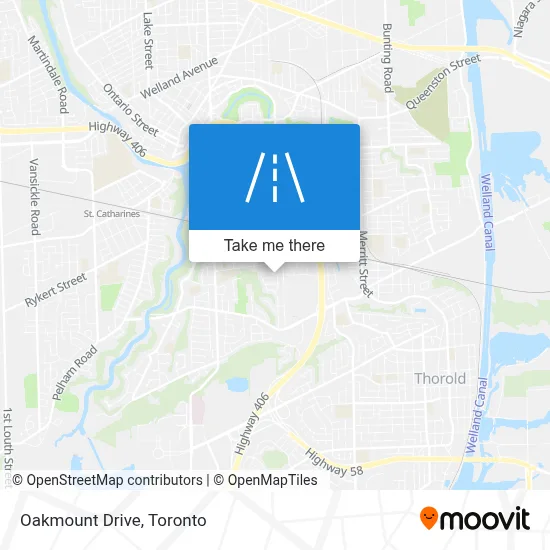 Oakmount Drive map