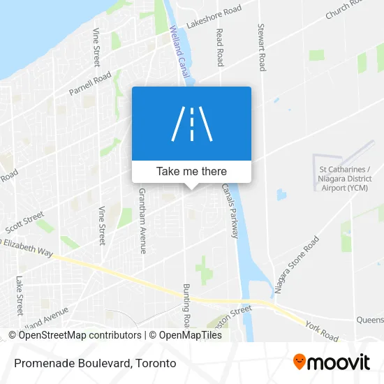 Promenade Boulevard plan