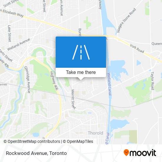 Rockwood Avenue map