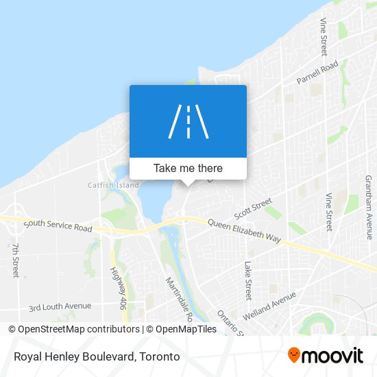 Royal Henley Boulevard map