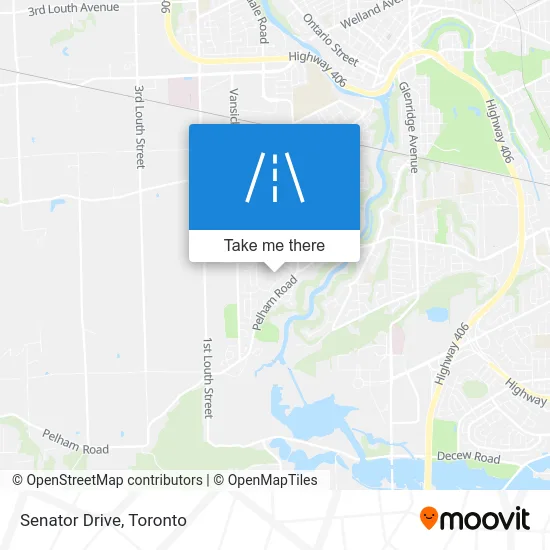 Senator Drive map