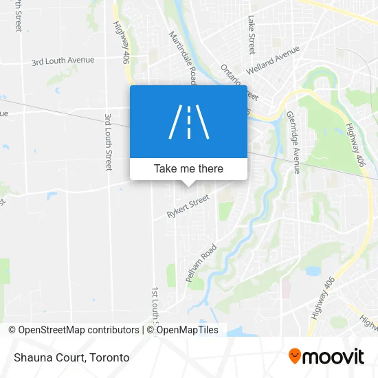 Shauna Court map