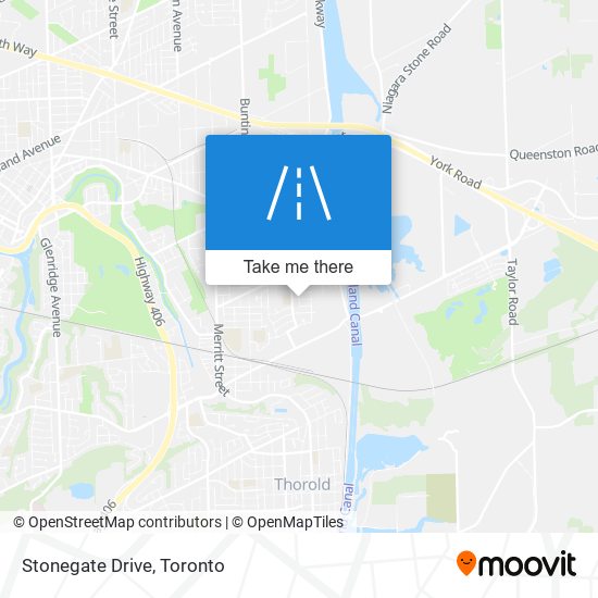 Stonegate Drive map