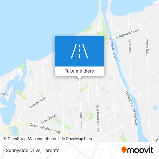 Sunnyside Drive map