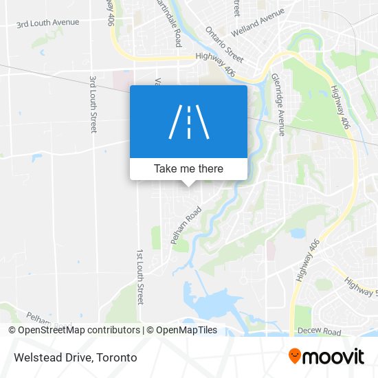 Welstead Drive map