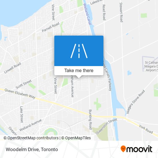 Woodelm Drive map