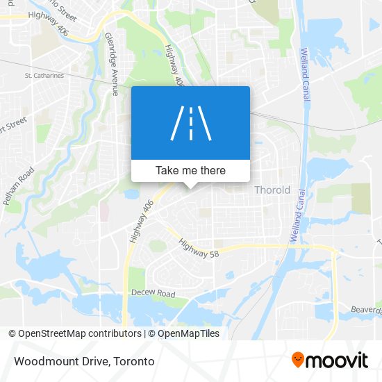 Woodmount Drive map