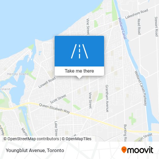 Youngblut Avenue map