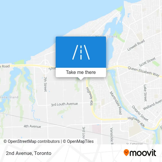 2nd Avenue map