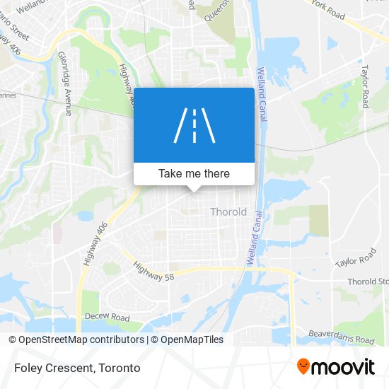 Foley Crescent map