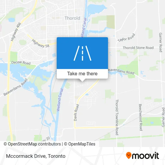 Mccormack Drive map