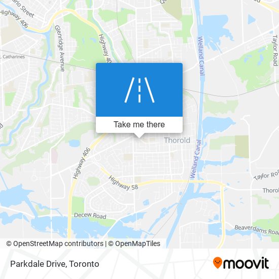 Parkdale Drive map