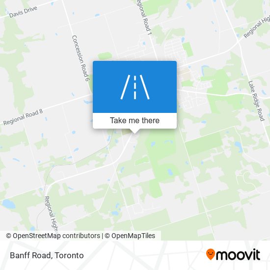 Banff Road map