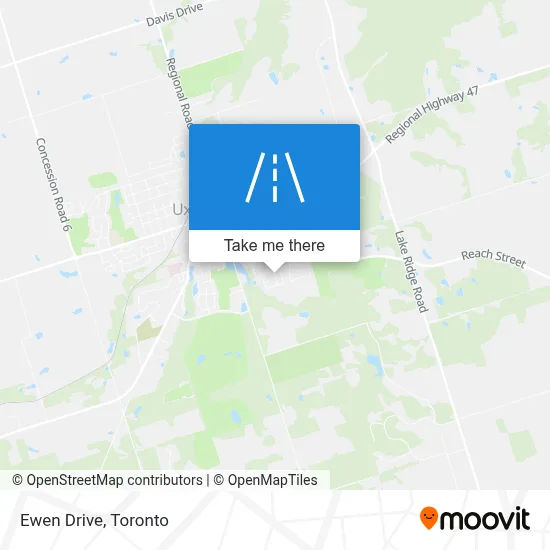 Ewen Drive map