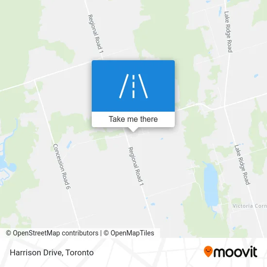 Harrison Drive map