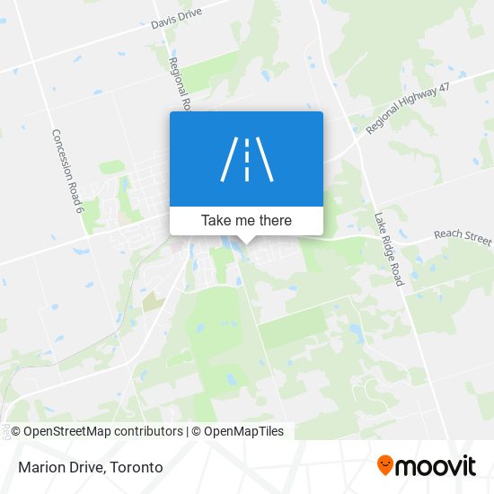 Marion Drive map