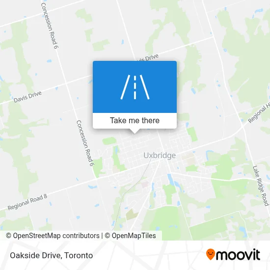 Oakside Drive map