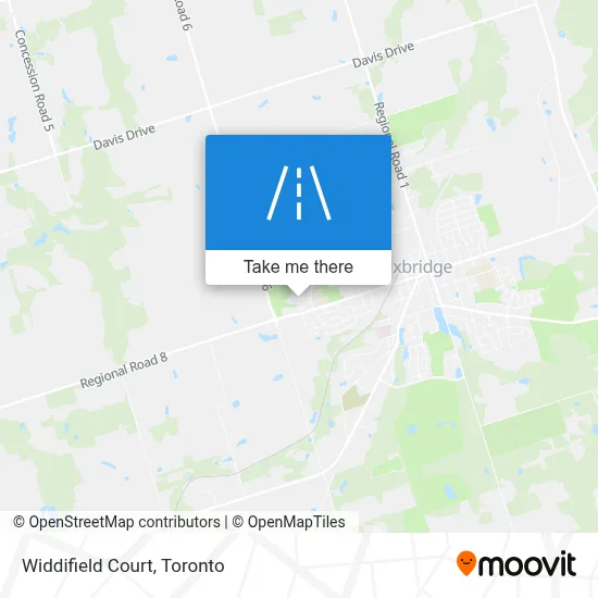Widdifield Court map