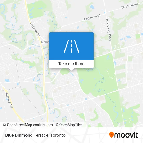 Blue Diamond Terrace map