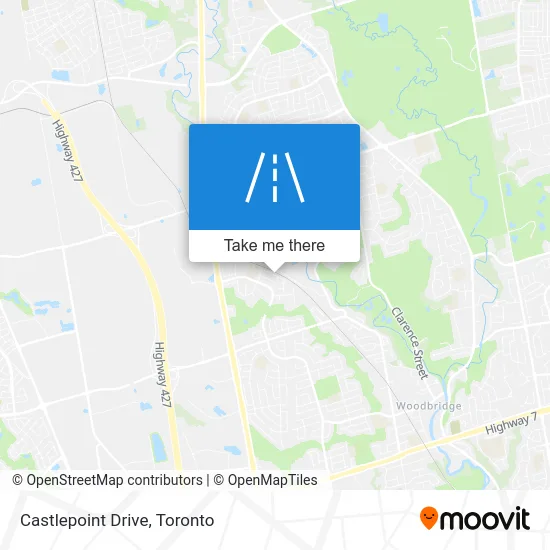 Castlepoint Drive map