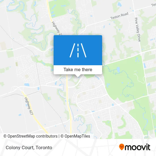 Colony Court map