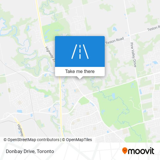 Donbay Drive map