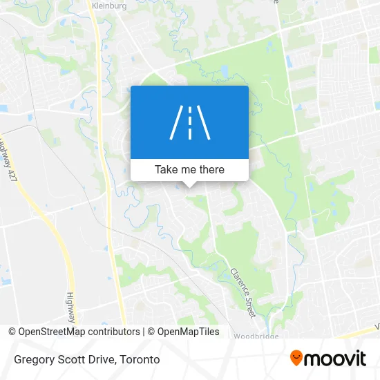 Gregory Scott Drive map