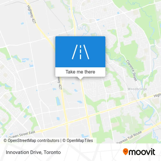 Innovation Drive map