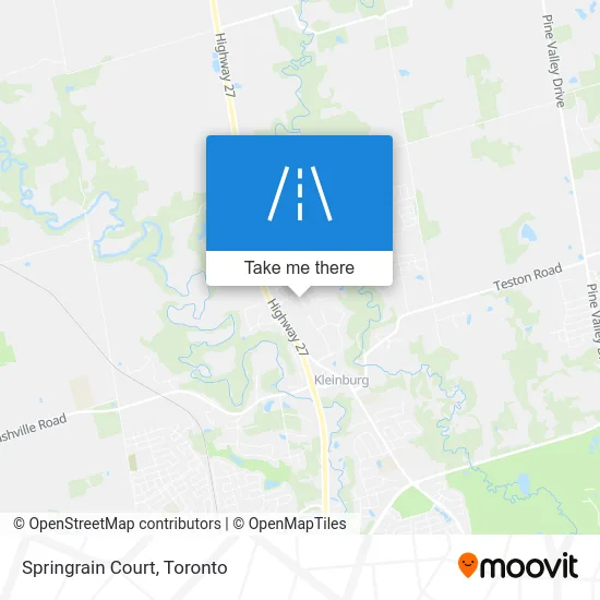 Springrain Court map