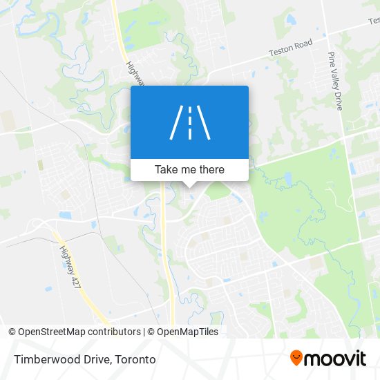 Timberwood Drive map