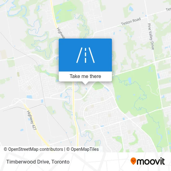 Timberwood Drive map