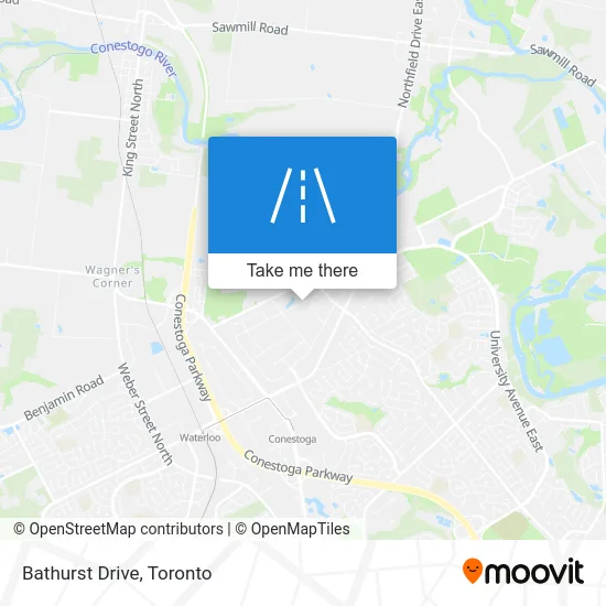 Bathurst Drive map